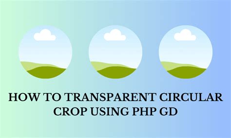 php gd generate cropped thumbnail.